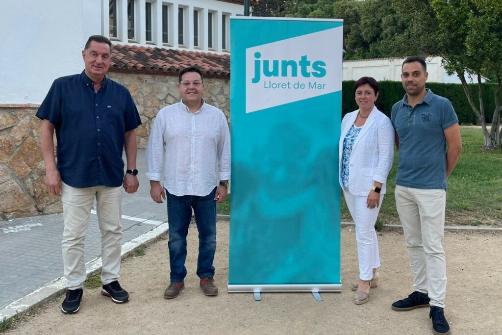 Èric Bertran, Jordi Martínez, Maria Antònia Batlle i Romà Codina (Junts)