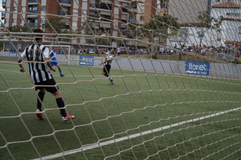 La Juve Lloret en un partit, aquesta temporada