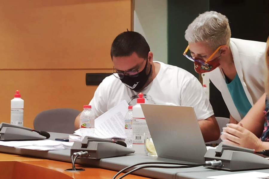 Lloret en Comu regidors ple juliol 2020