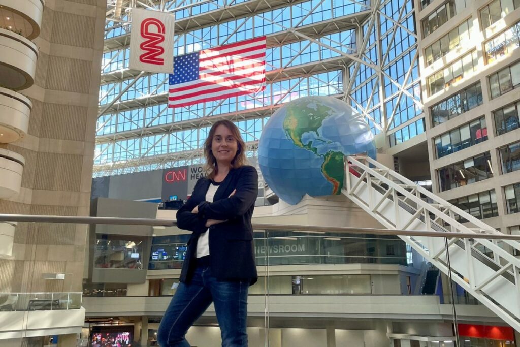 Maria Àngels Font, als estudis de la CNN