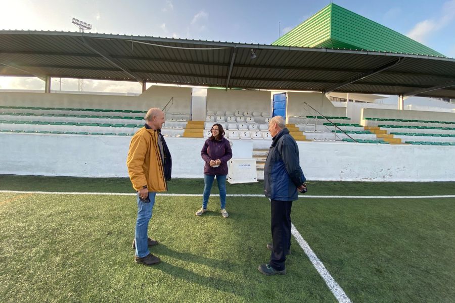 Maria Joancomartí, entrevistant Rafa Ramos i Carlos Cardona.