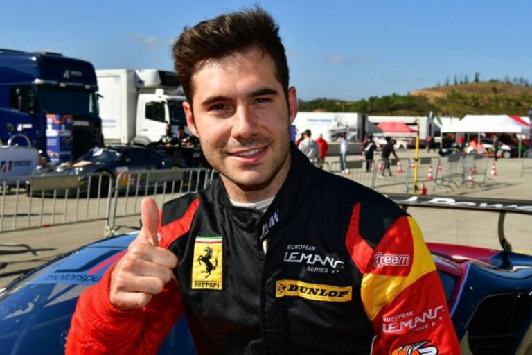 Miguel Molina, pilot de Ferrari.