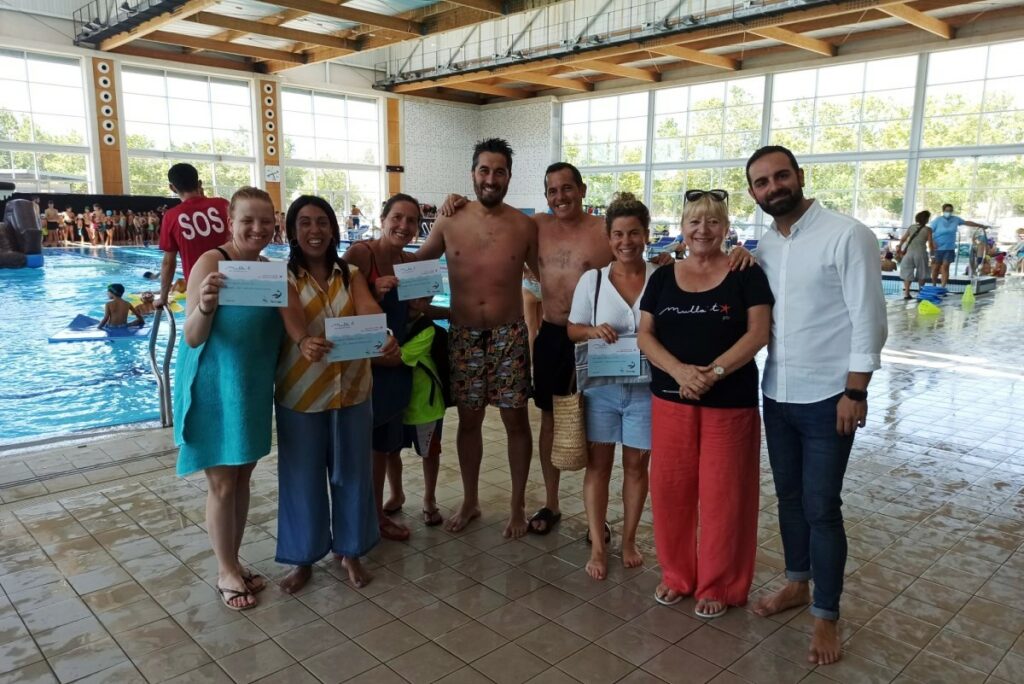 Alguns regidors han participat al 'Mulla't per l'Esclerosi'