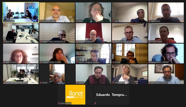 La primera reunió de la taula de turisme familiar de Lloret de Mar.