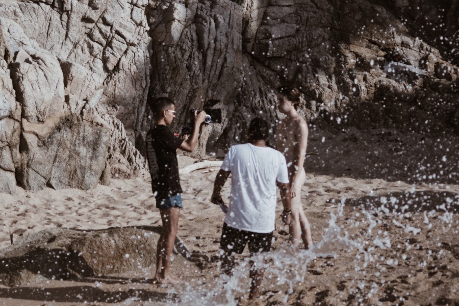 Un moment del rodatge de 'Narciso' (Meraki Film Productions)