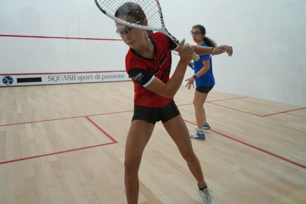 Ona Blasco, en un dels partits 