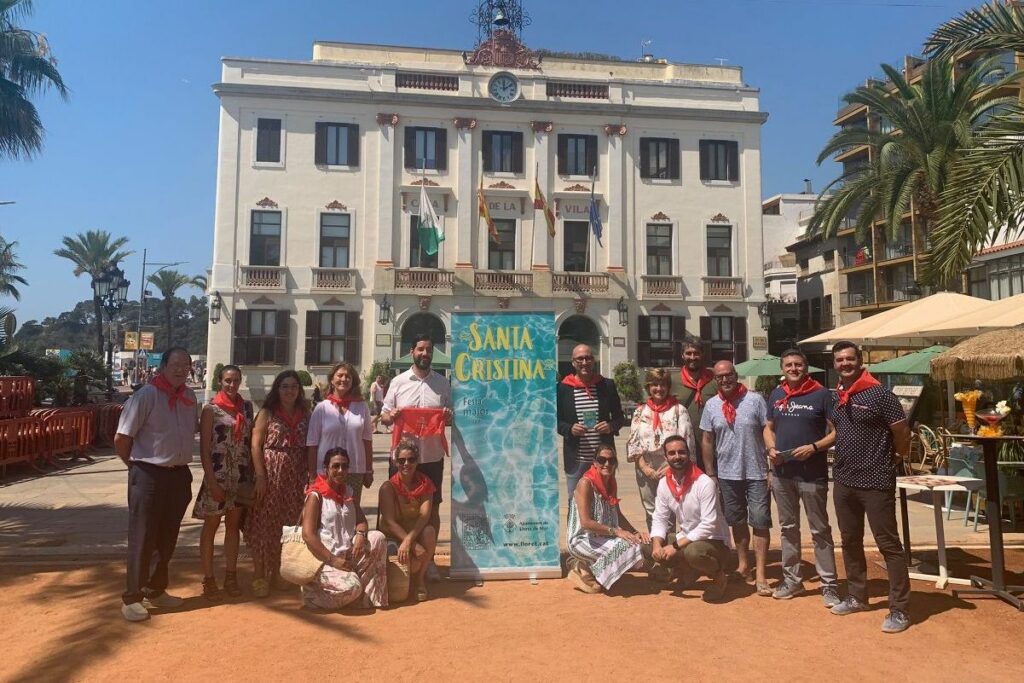 Presentació del programa de la Festa Major de Santa Cristina, avui a Lloret.