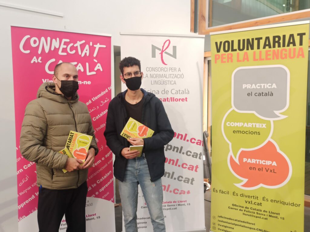 Una de les parelles lingüístiques d'aquesta edició 