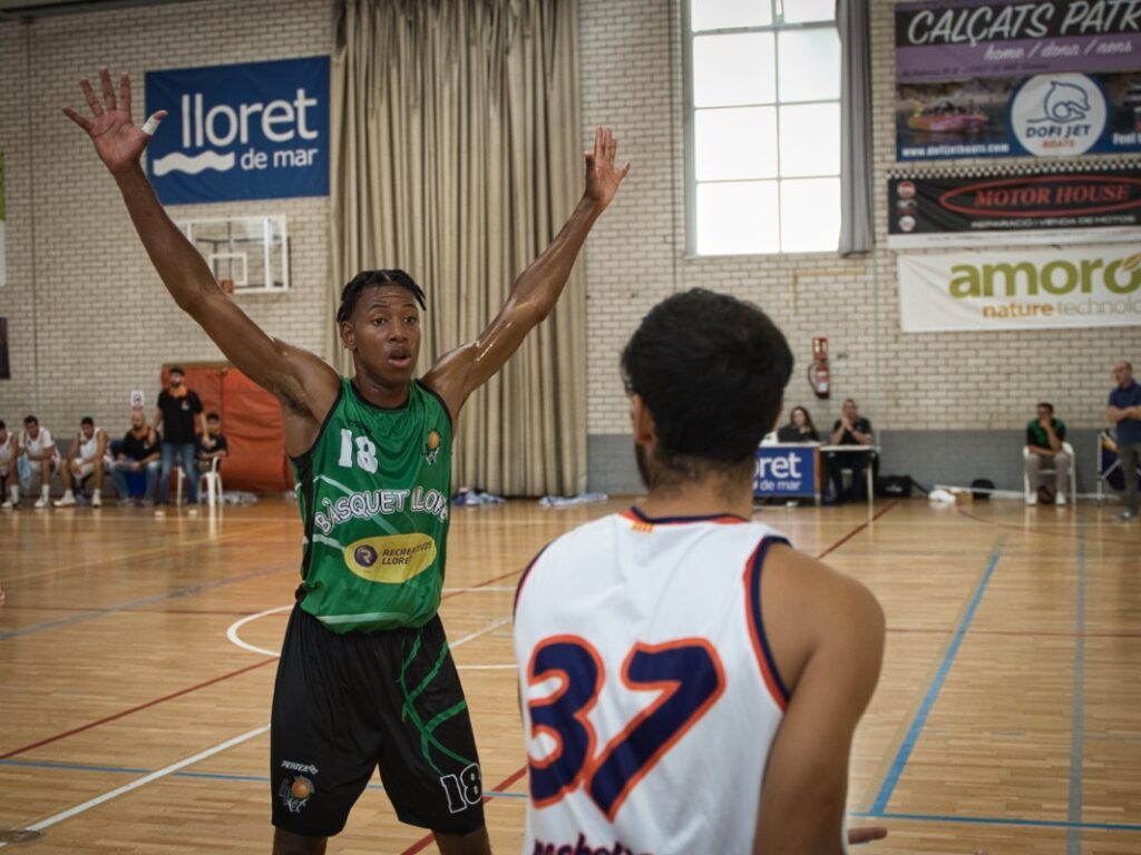 Partit Bàsquet Lloret contra el El Masnou Basquetbol 2