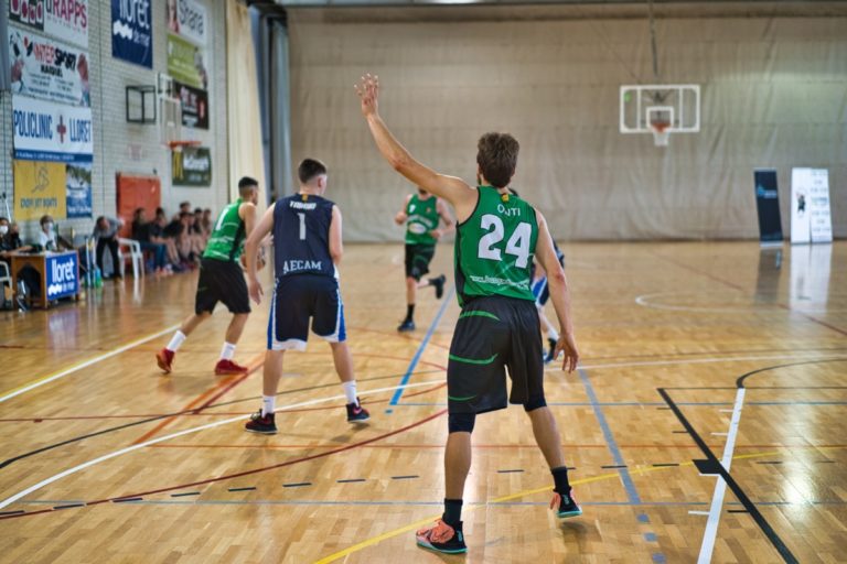 Un partit del Bàsquet Lloret aquesta temporada