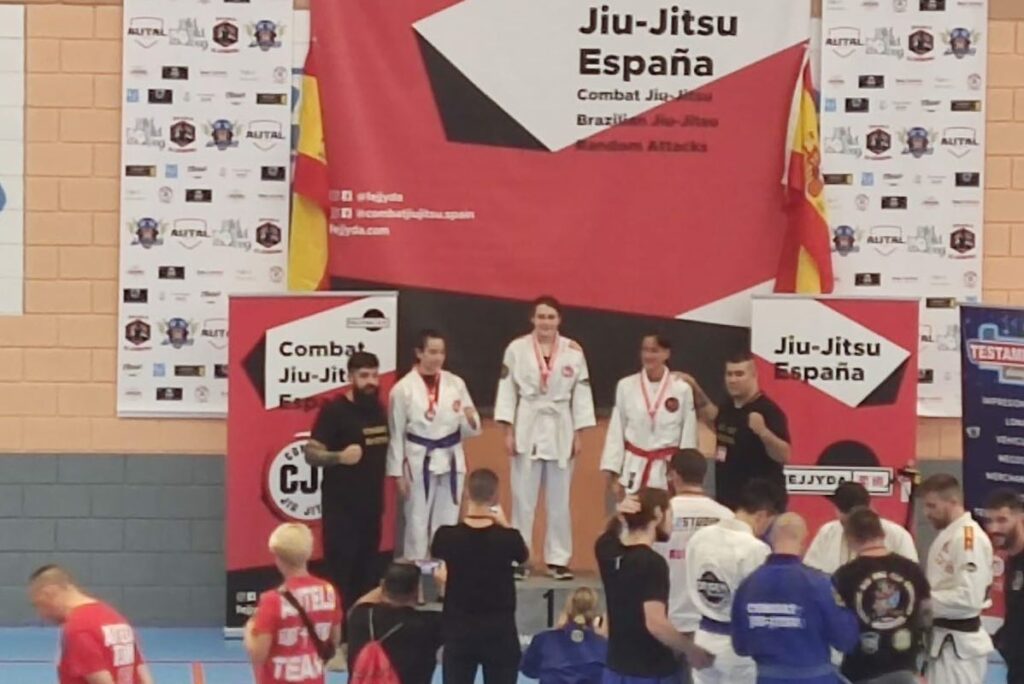 Podi de Maria Bruguera en el campionat dEspanya