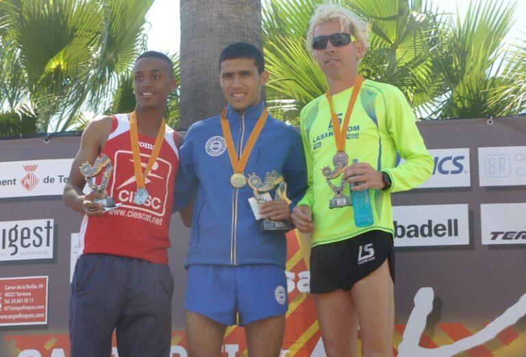 Blanco, tercer en el Campionat Català de 5 kilòmetres ruta