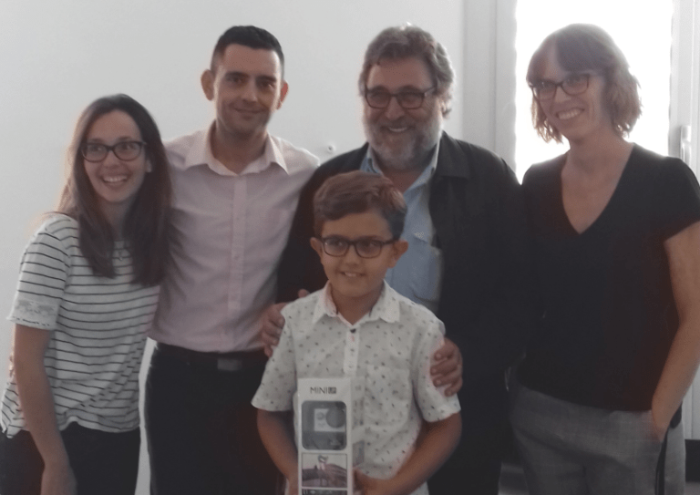El lloretenc Adrián González, de 9 anys, finalista d’un concurs sobre el cicle de l’aigua