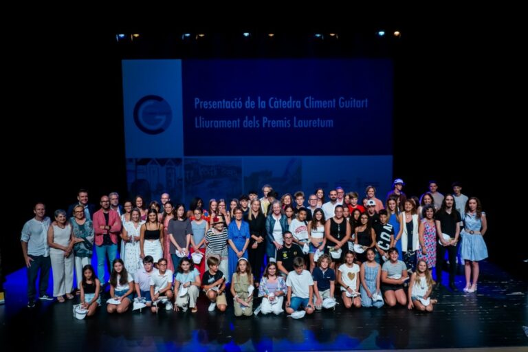 Tots els participants als primers Premis Lauretum