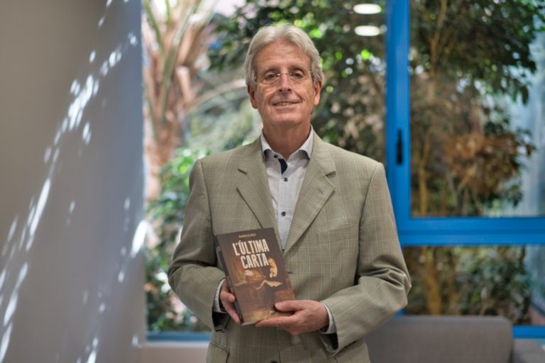 Ramon Blanch als estudis de Nova Ràdio Lloret