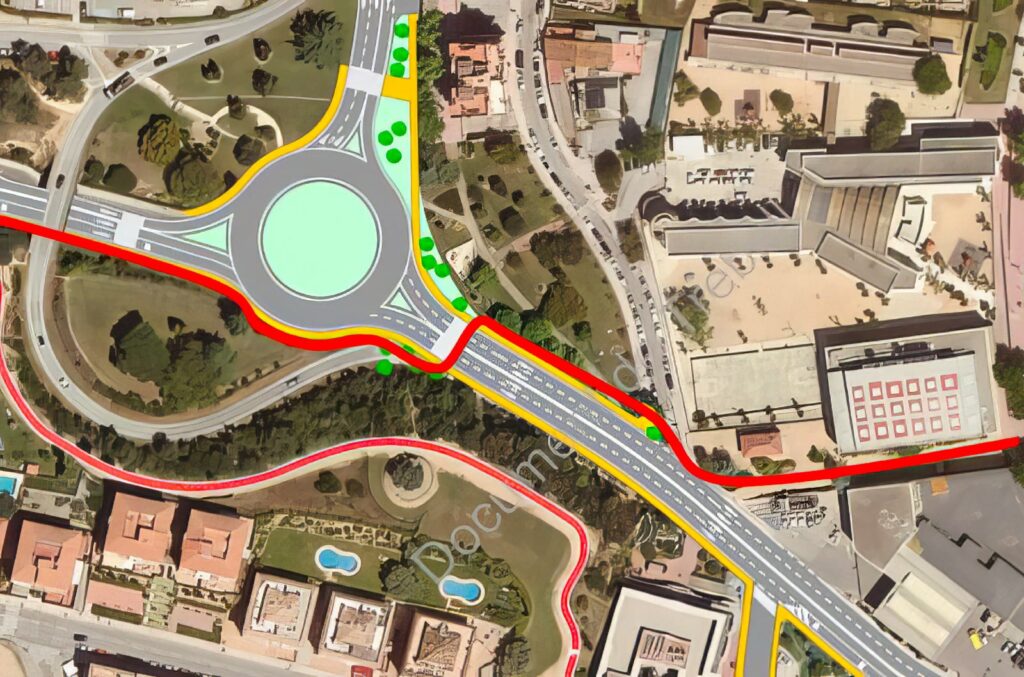 Rotonda Avinguda de les Alegries i Avinguda Vila de Blanes 2