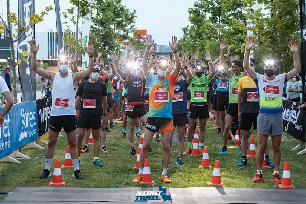Sortida de la Lloret Night Trail