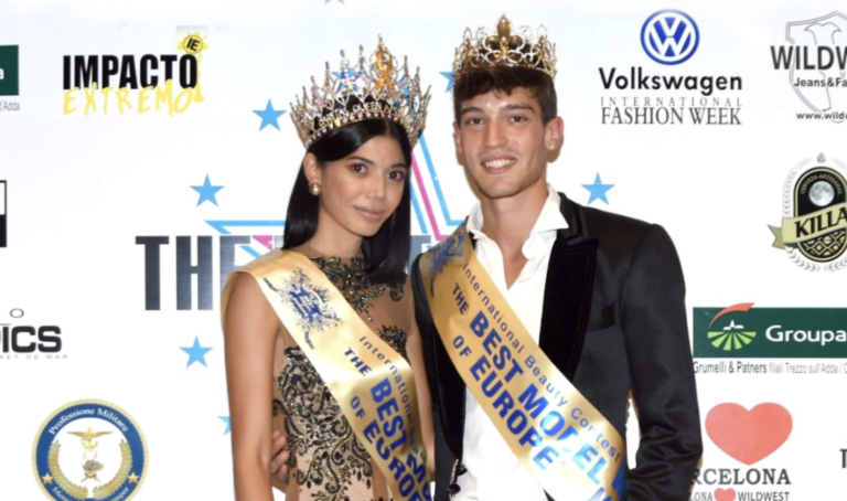 Tiziano Zini i Deborah Magnini, guanyadors de la 6a edició del concurs The Best Model of Europe