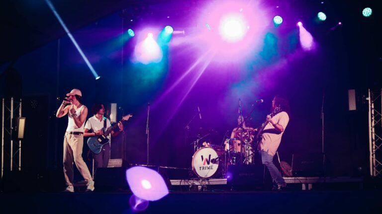 Triwe, al concert de Palafolls (Aïda Pagès)