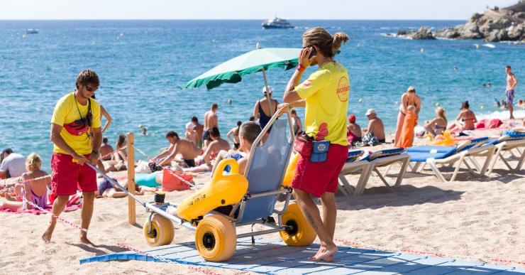 Els 22 socorristes de Proactiva ja vigilen totes les platges de Lloret