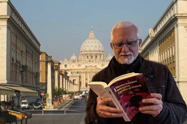 Vicenç Lozano i el seu llibre 'Intrigues i poder al Vaticà'