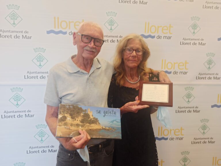 Peter i Jeanny fa 40 anys que venen a Lloret de vacances
