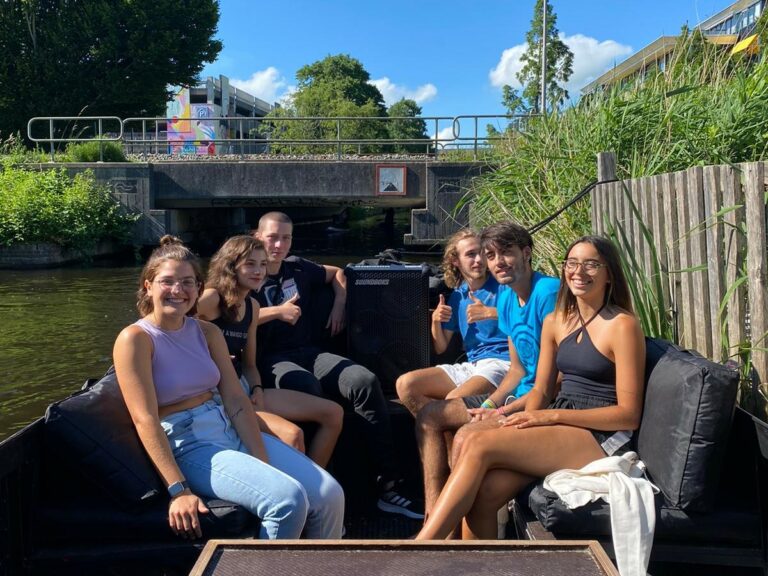 Alguns dels alumnes d'Erasmus a Holanda