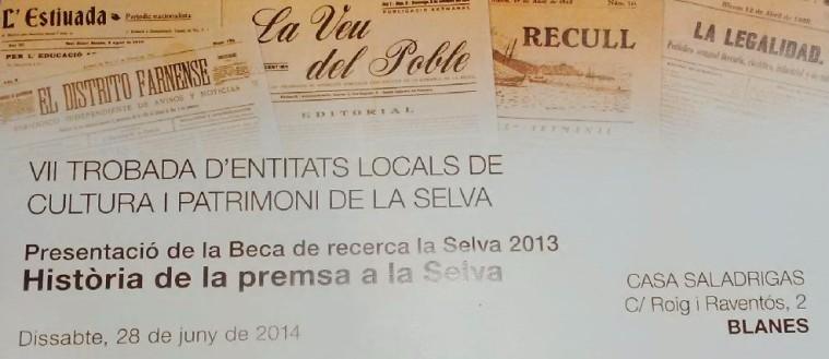 ‘Lloret i la premsa escrita’, una xerrada de Joan Domènech