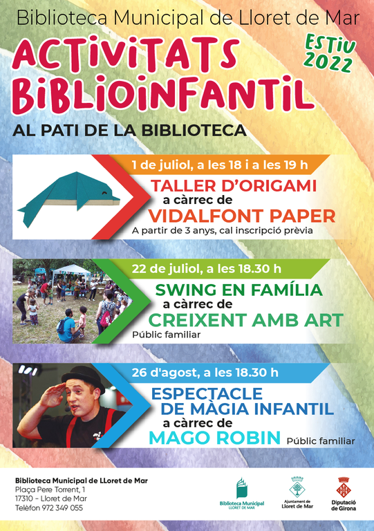 El programa d'estiu a la biblioteca