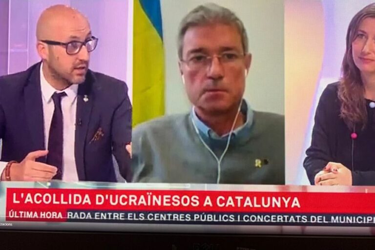 L'alcalde Dulsat, en l'entrevista al programa 'Els Matins' de TV3.