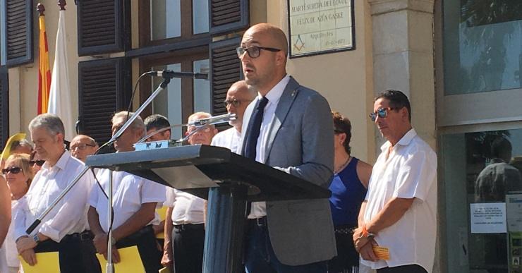 Dulsat anuncia que Lloret cedirà espais municipals per al referèndum de l’1 d’octubre
