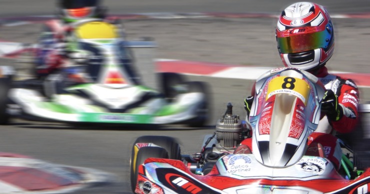 El lloretenc Ale Albanesi creua la meta del Circuit de Chivas en 20a posició