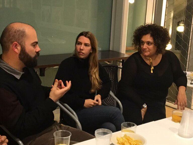 Laia Alabart, codirectora de ‘Les amigues de l’Àgata’, assisteix a la projecció de Lloret