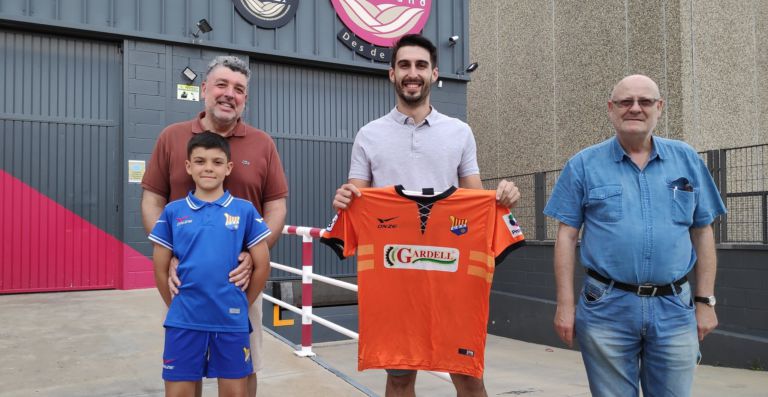 El porter lloretenc Andrés Díez jugarà les dues pròximes temporades en la Unió Esportiva Figueres