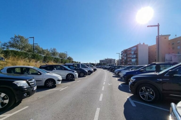 L'aparcament del CAP (Ajuntament de Lloret de Mar)