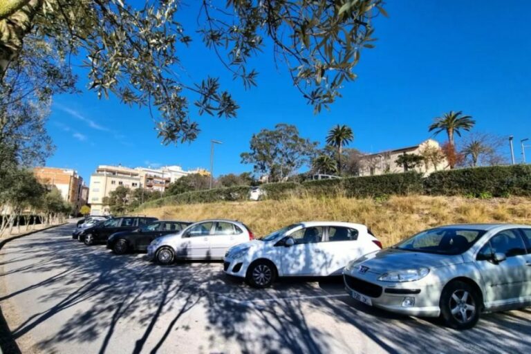 L'aparcament del CAP serà de zona verda a partir del març (Ajuntament de Lloret de Mar)