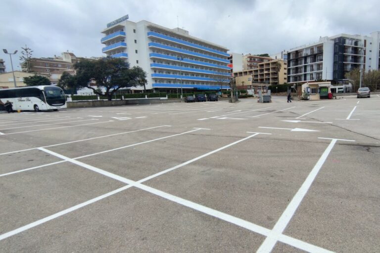L'aparcament de Vila de Tossa (Ajuntament de Lloret de Mar)