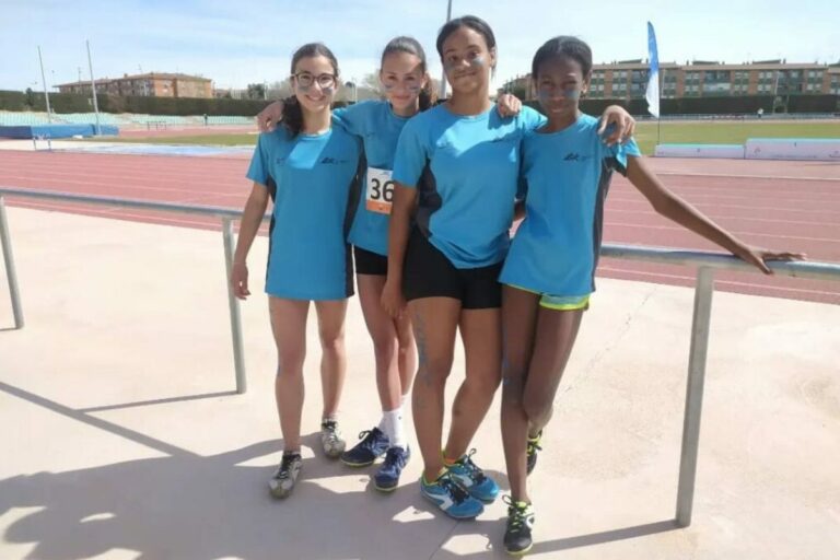 El sub-14 femení, 12es de Catalunya (Club Atletisme Lloret – La Selva)