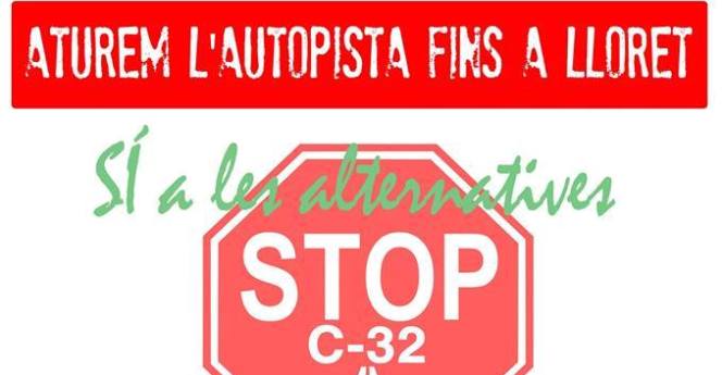 Aturem la C-32 lamenta la contundència i manca de diàleg de la Generalitat