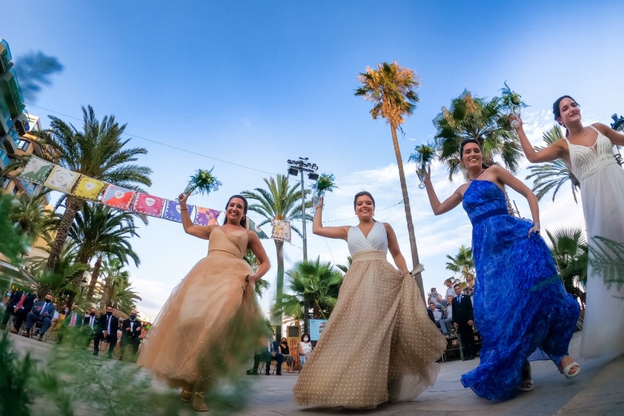El Ball de Plaça del dia 25, amb les Obreres del 2020 (Júlia Termes)