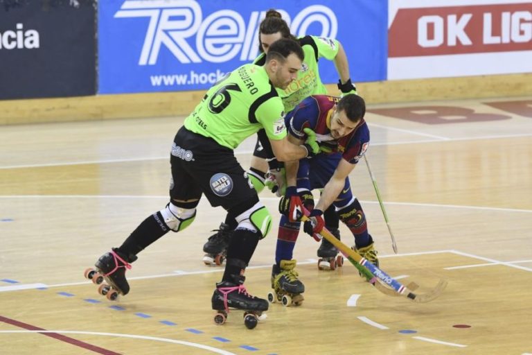 partit lloret barça hoquei patins gener 2021
