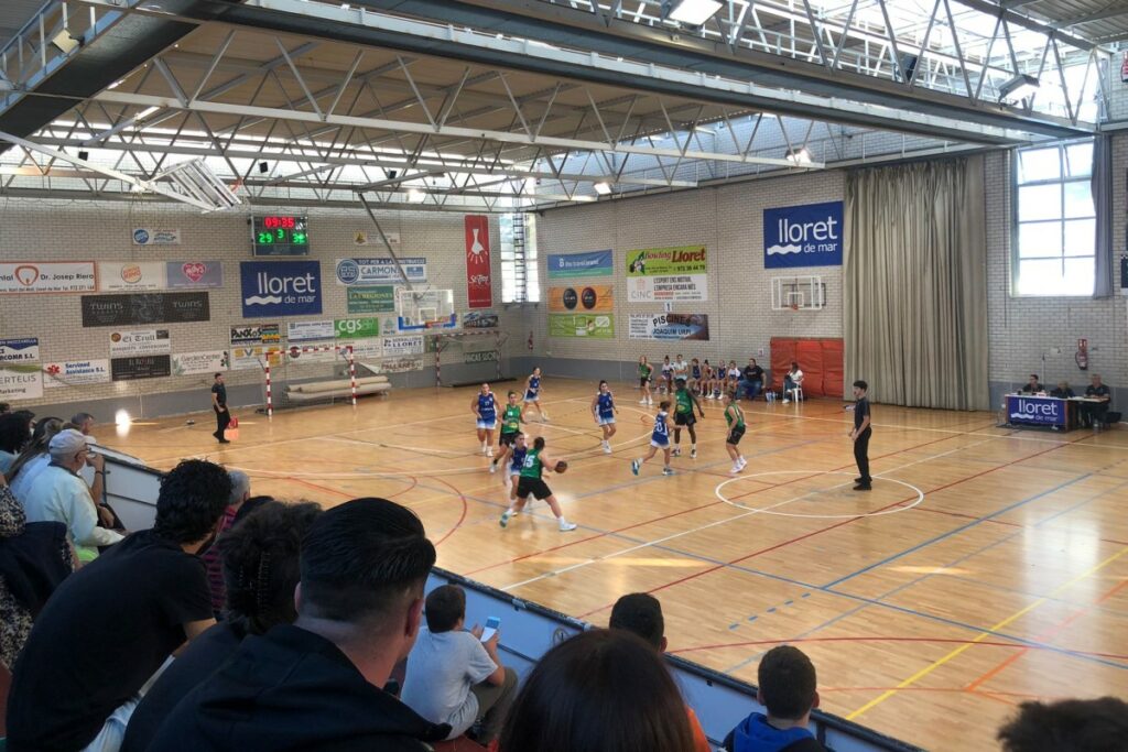 L'equip femení al partit d'aquest cap de setmana (Bàsquet Lloret)