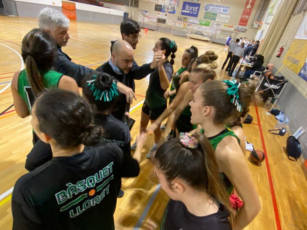 El sènior femení (Bàsquet Lloret)