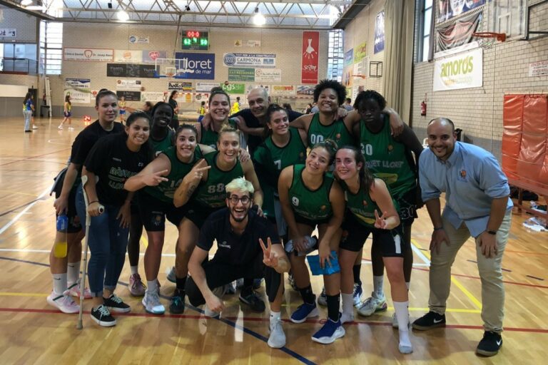 El sènior femení (Bàsquet Lloret)