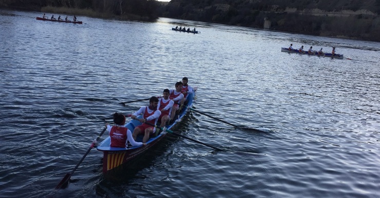 El Club Rem Santa Cristina ja ha començat la temporada 2019 amb dues proves, disputades a Flix