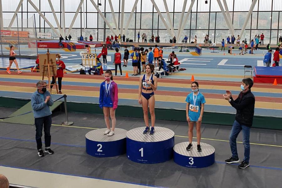 Berta Linares, 3a al podi del Campionat de Catalunya.