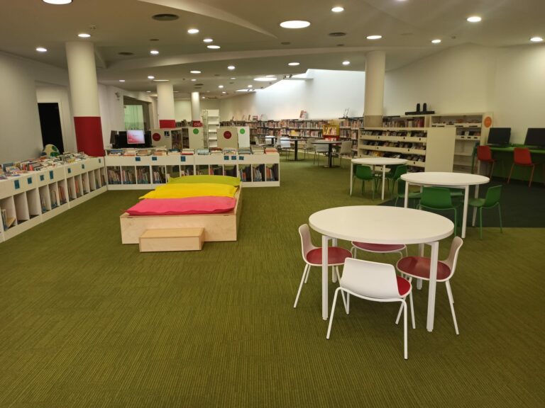 La sala infantil de la Biblioteca