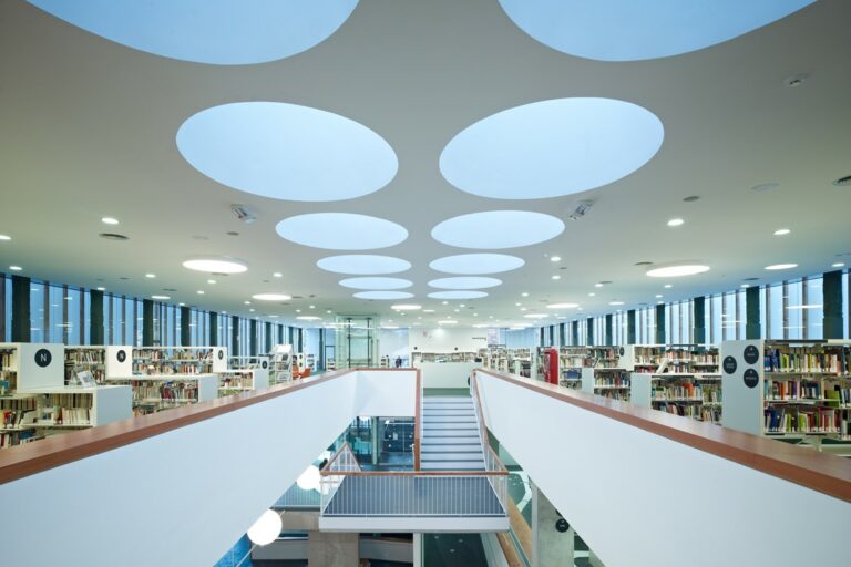 Primera planta de la Biblioteca (Iduna)