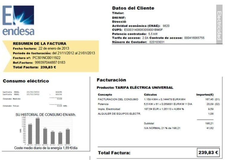 Aquest mes d’octubre la majoria de consumidors rebran la nova factura del llum