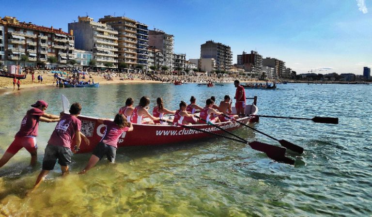 L’equip cadet del Club Rem Santa Cristina es pot proclamar campió de lliga aquest cap de setmana